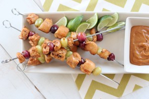 PB&J Chicken Skewer Recipe