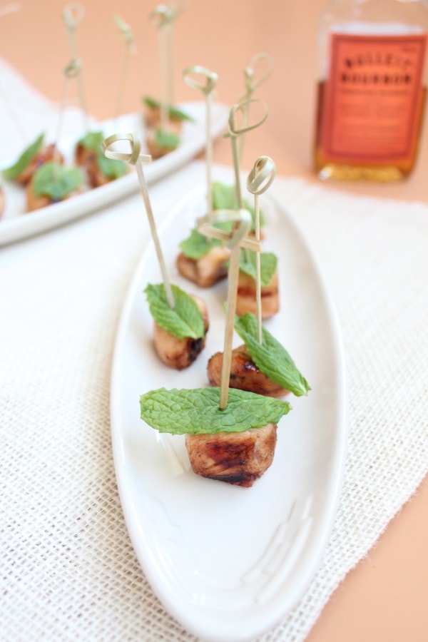 Mint Julep Chicken Skewers