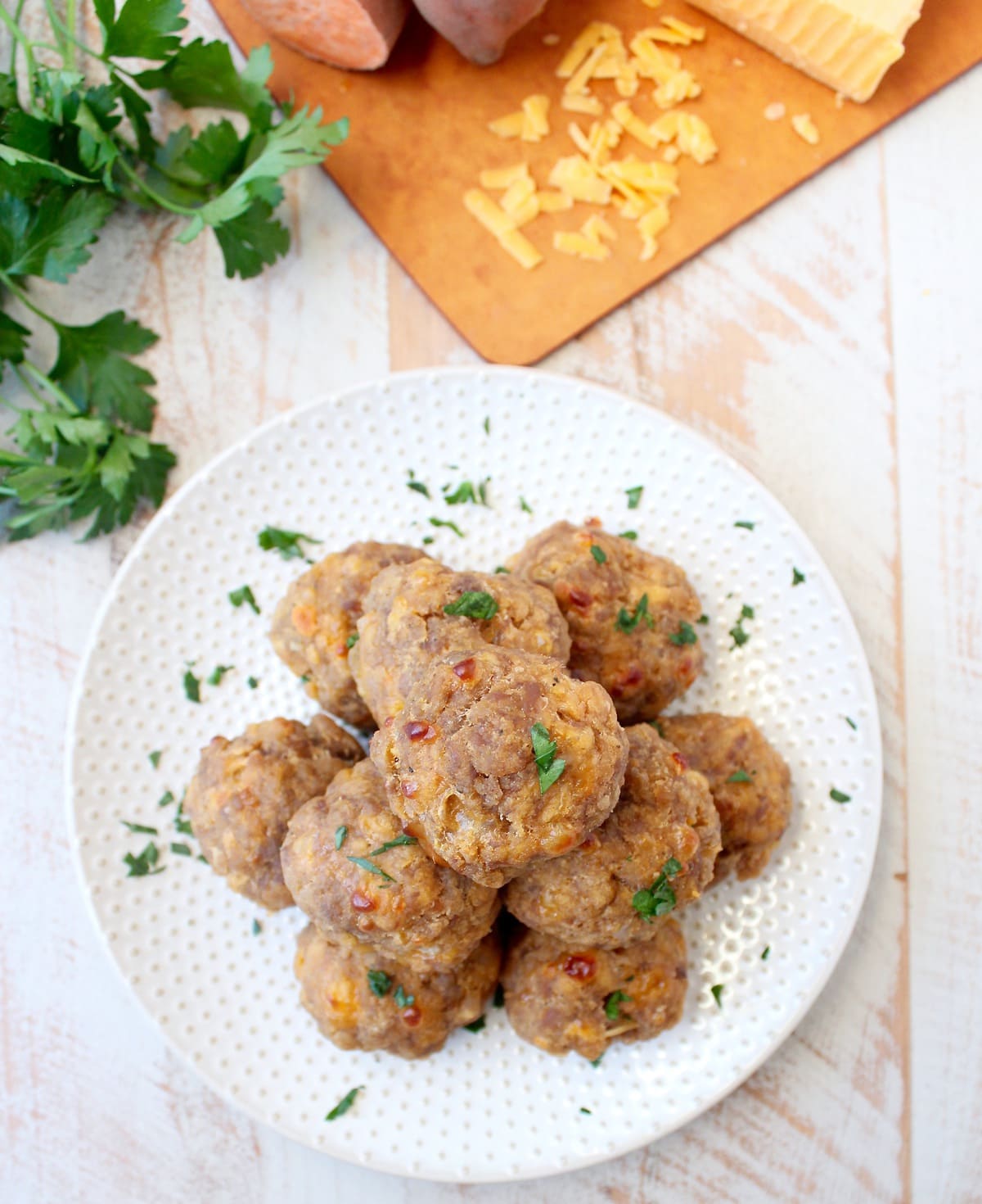 glutenfreesweetpotatosausageballs