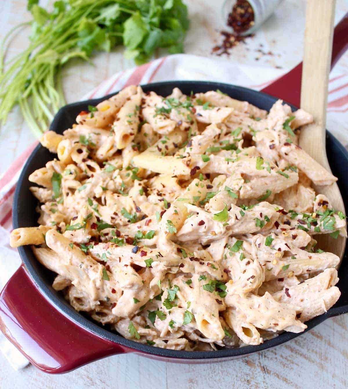 Mexican Chicken Cheesy Penne Recipe