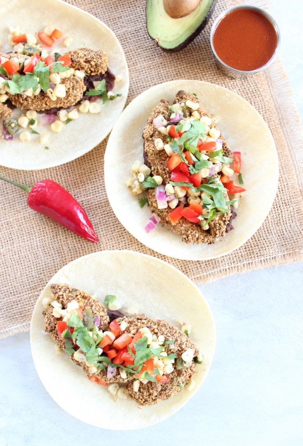 Gluten Free Vegetarian Tacos