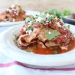 Crock Pot Chicken Fajita Tortilla Lasagna