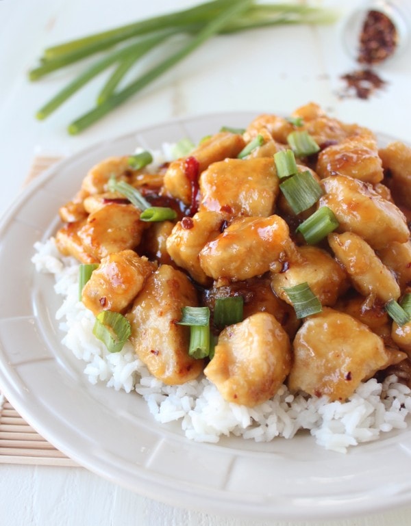 Gluten Free Chinese Honey Chicken