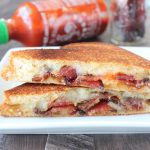 Sriracha Candied Bacon Grilled Cheese