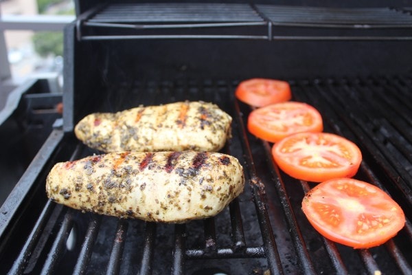 Caprese Grilled Chicken Sandwich Recipe