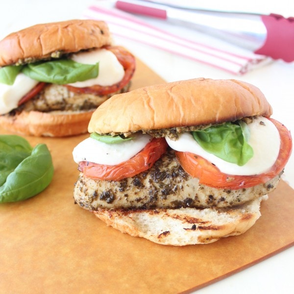 Grilled Chicken Caprese Sandwich Recipe