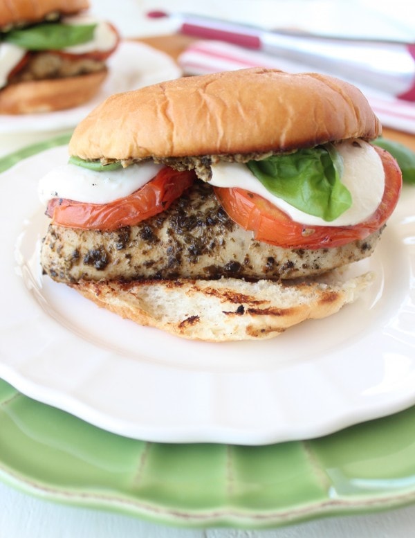 Grilled Chicken Caprese Sandwich Recipe
