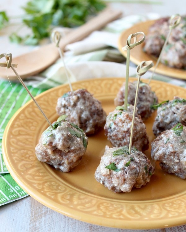 Slow Cooker Swedish Meatballs