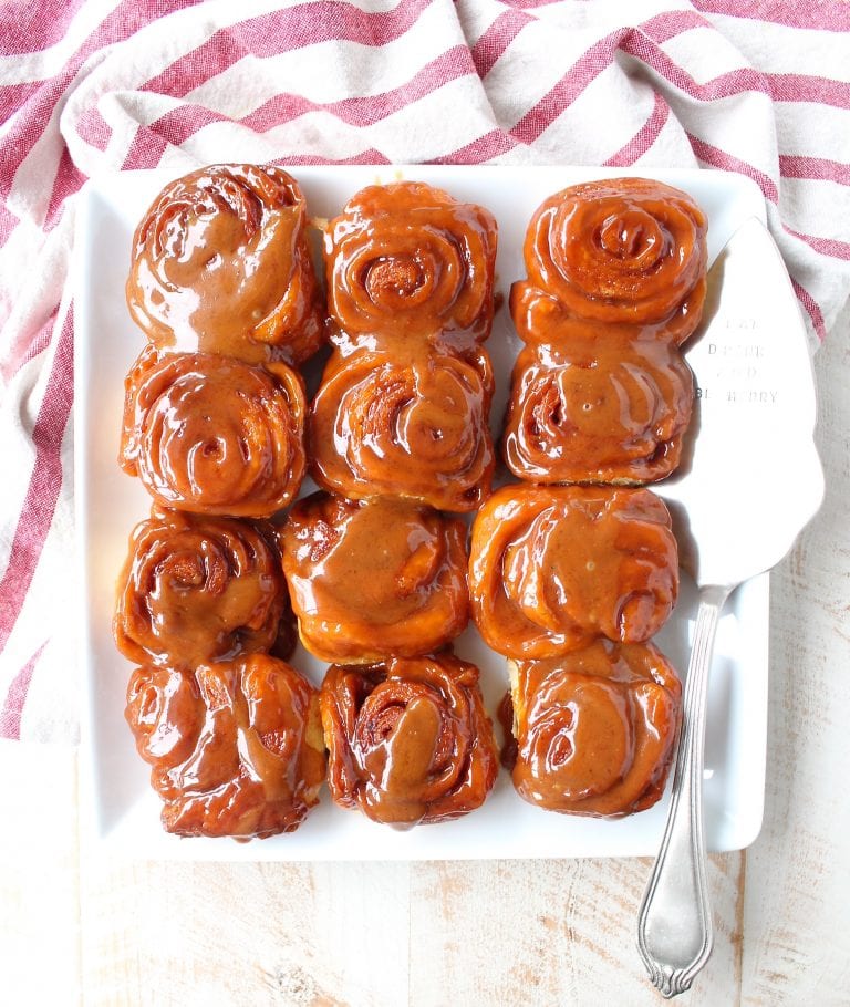 Caramel Cinnamon Rolls Recipe Whitneybond