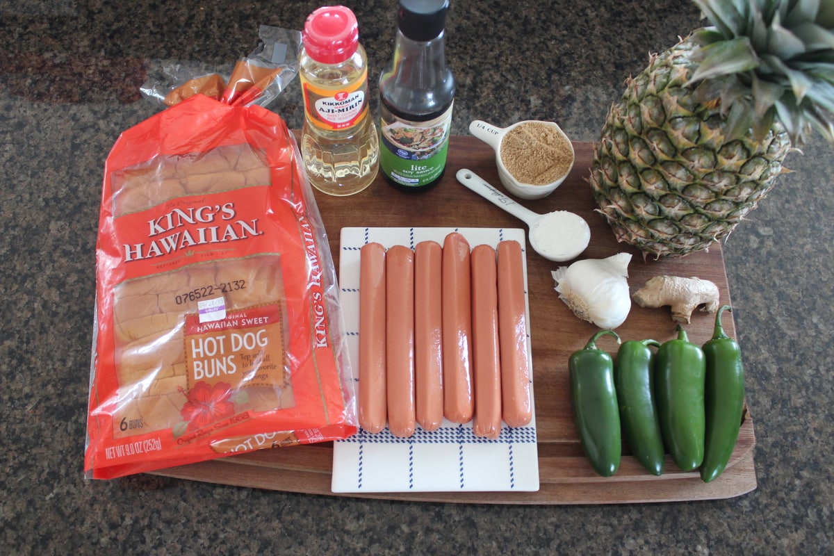 Spicy Teriyaki Spam® and Pineapple on a Hawaiian Roll Recipe