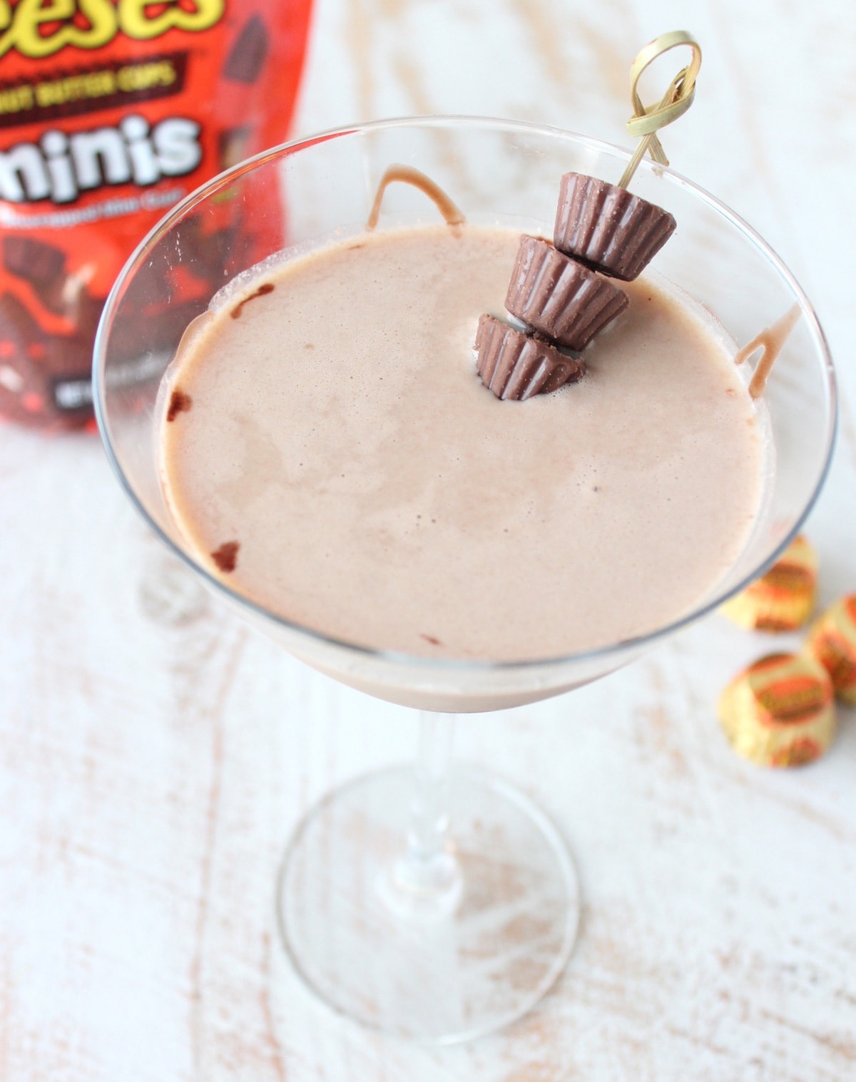 Peanut Butter Cup Martini - Holla Spirits