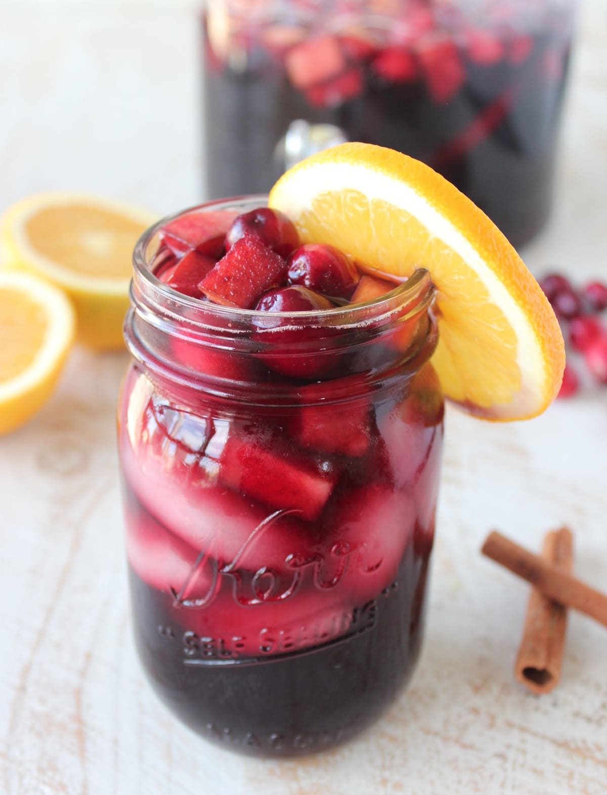 Cranberry Apple Sangria - CPA: Certified Pastry Aficionado