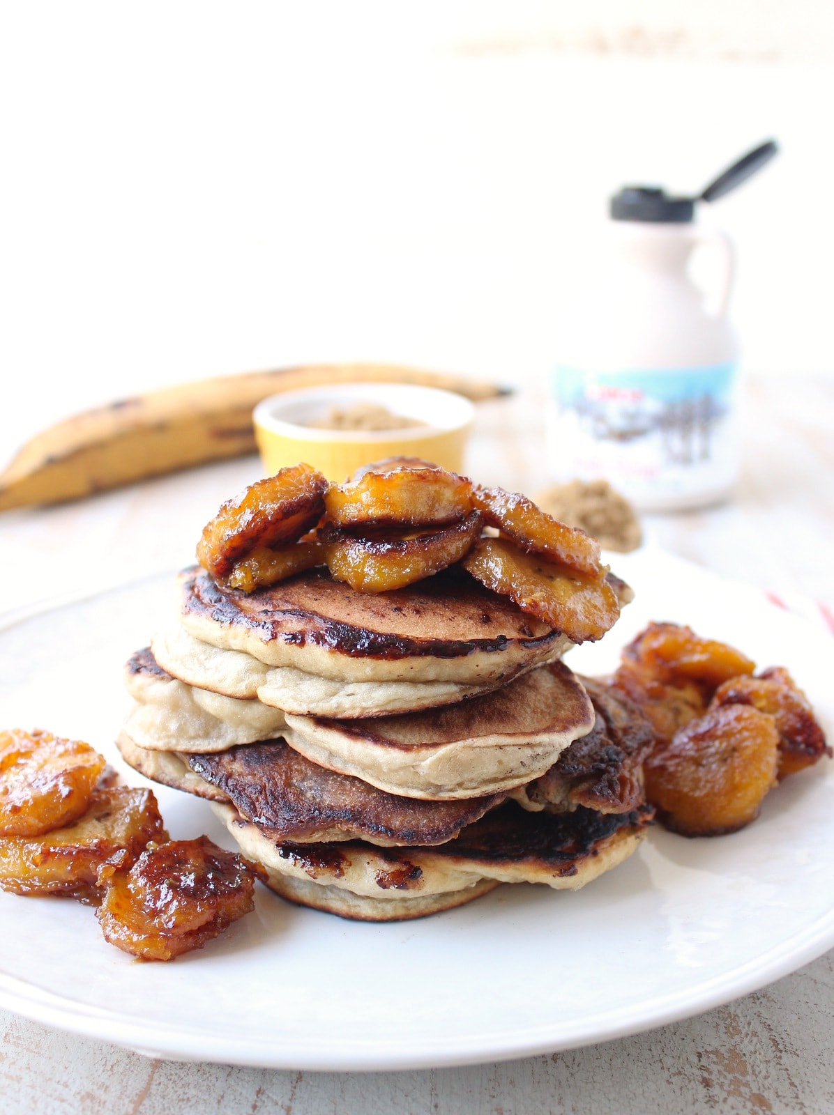 Caramelized Plantain Pancakes Recipe 