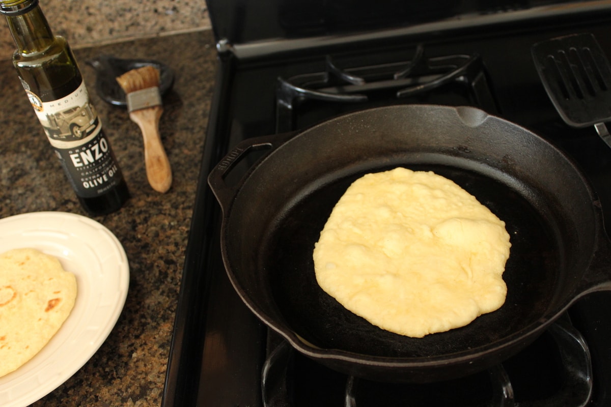 Thai Pan Fried Roti Bread Recipe 