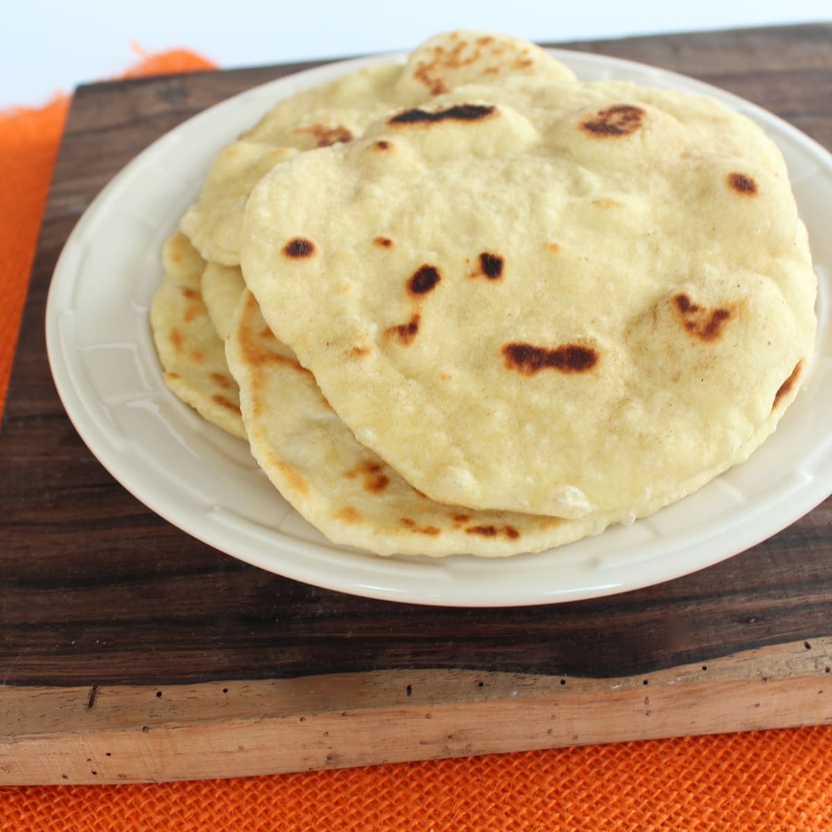 Thai Pan Fried Roti Bread Recipe 