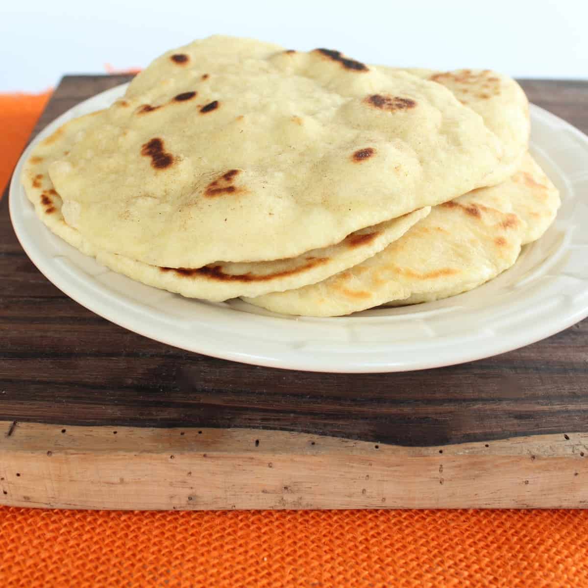 Thai Pan Fried Roti Bread Recipe 