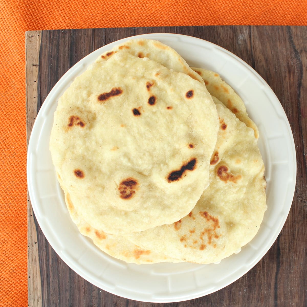 Thai Pan Fried Roti Bread Recipe 