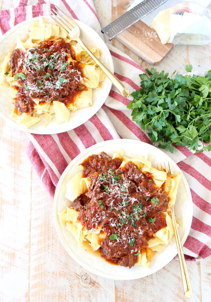 Slow Cooker Instant Pot Beef Ragu – Modern Honey