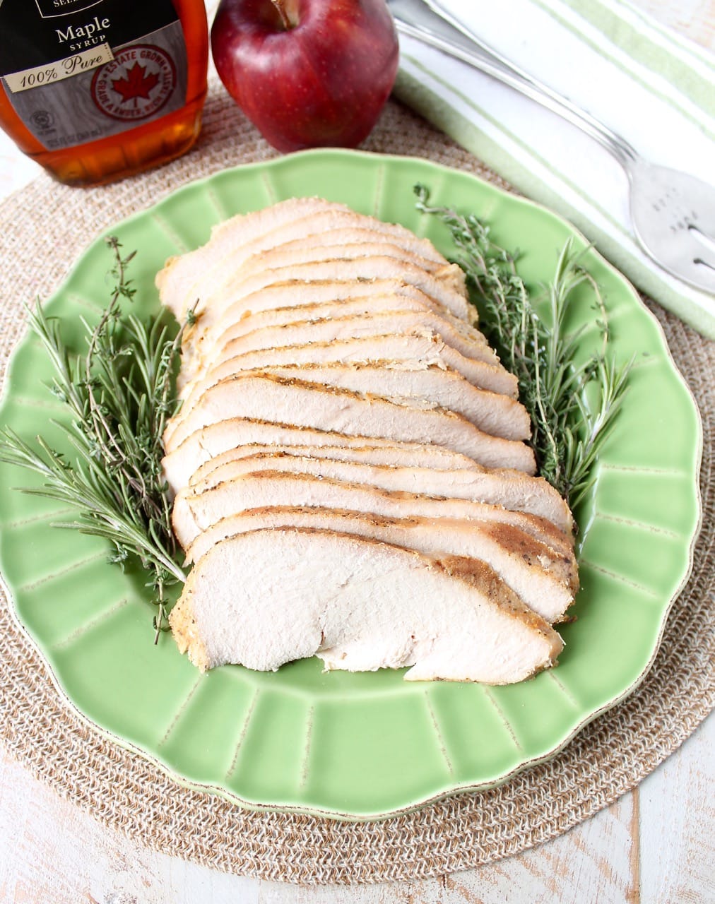 Apple Dijon Turkey Cutlets Recipe