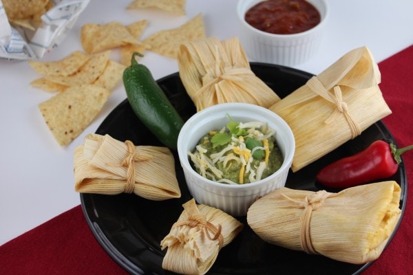 Homemade Chicken Tamales