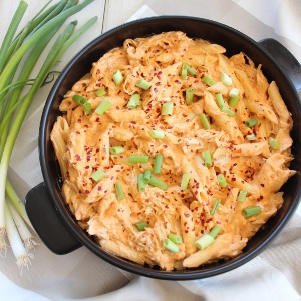 Buffalo Chicken Cheesy Penne Recipe