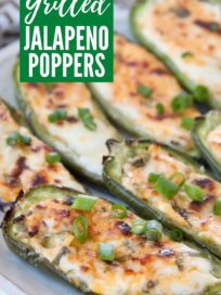 cooked jalapeno poppers on plate