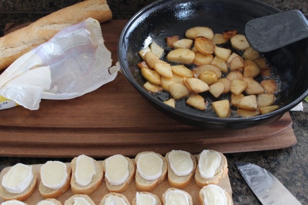 Mini Brie Grilled Cheese Sandwiches