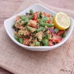 Couscous Tabouli with Roasted Vegetables