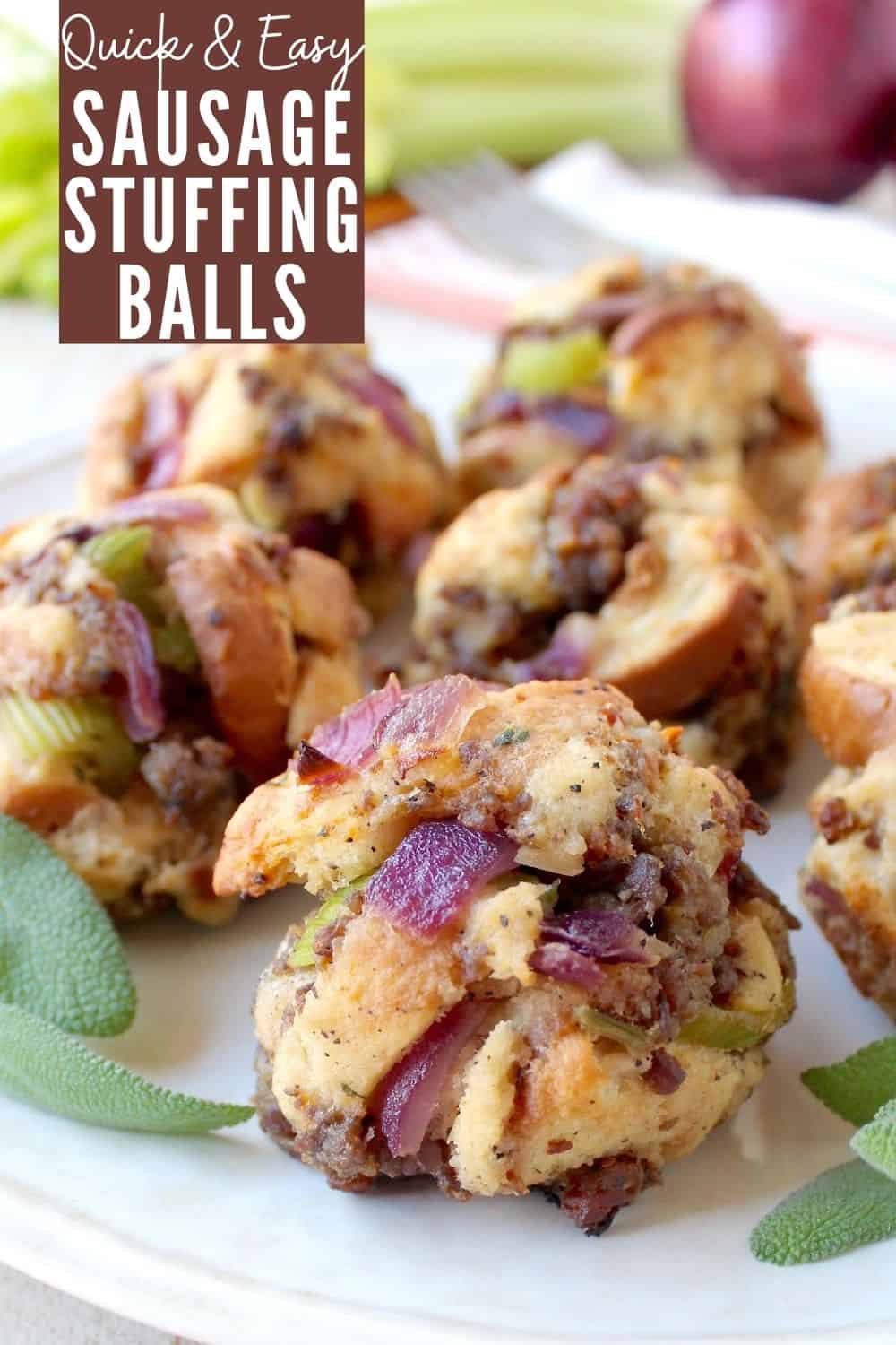 Sausage Stuffing Balls Recipe Whitneybond Com