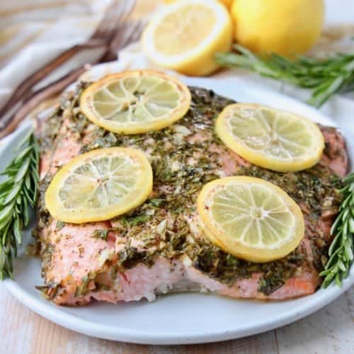 Lemon Herb Salmon Whole30 Recipe 9085