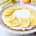 Nothing beats my Grandma Meme's Pink Lemonade Pie Recipe on a warm day! It's the perfect Summer dessert and so easy to make!