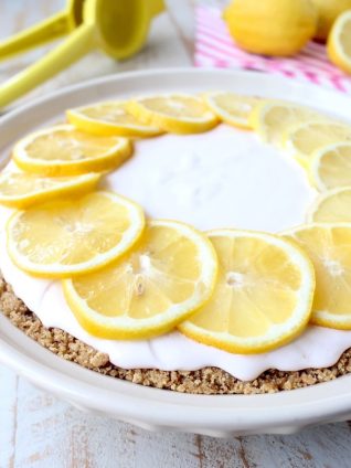 Nothing beats my Grandma Meme's Pink Lemonade Pie Recipe on a warm day! It's the perfect Summer dessert and so easy to make!