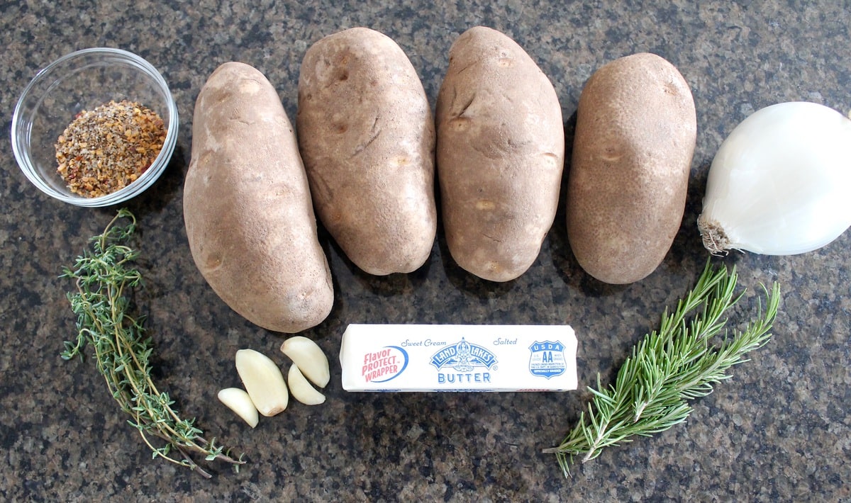 Cast Iron Skillet Potatoes Recipe Ingredients