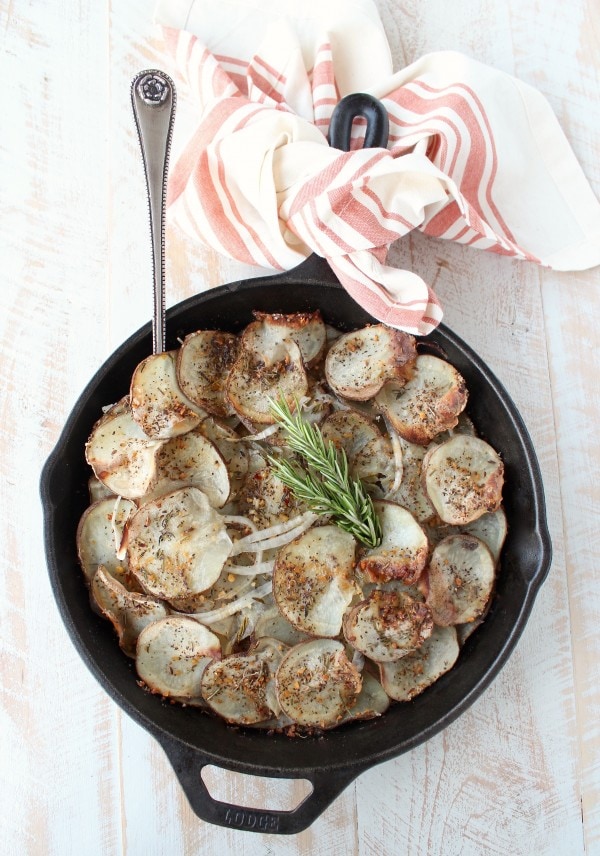 Cast Iron Skillet Potatoes Recipe 