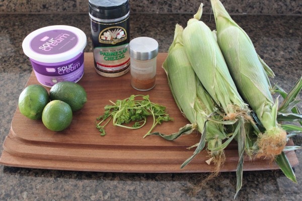 Deconstructed Mexican Street Corn Ingredients