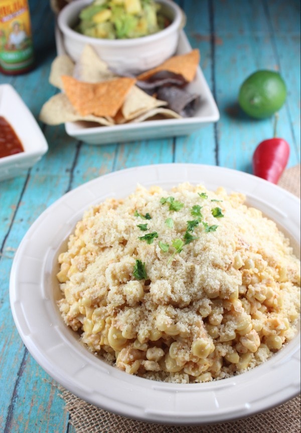 Deconstructed Mexican Street Corn