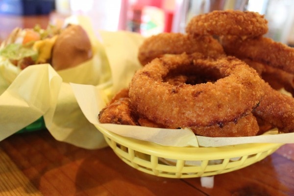 Hodad's, San Diego, Frings, French Fries, Onion Rings, Cheeseburger, Milkshake