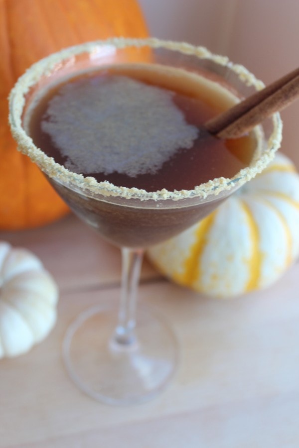 Fall Pumpkin Spice Latte Cocktail