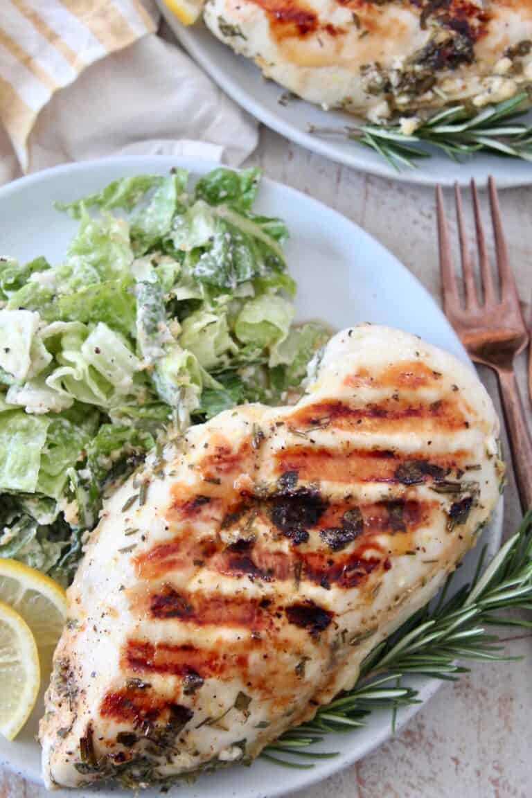 Easy Lemon Rosemary Chicken Recipe - WhitneyBond.com