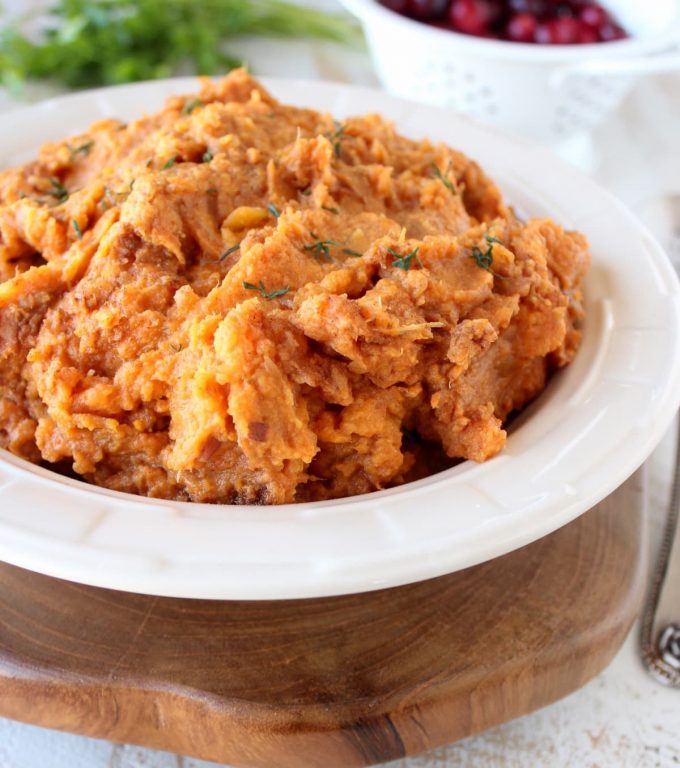 Mashed Sweet Potatoes Recipe