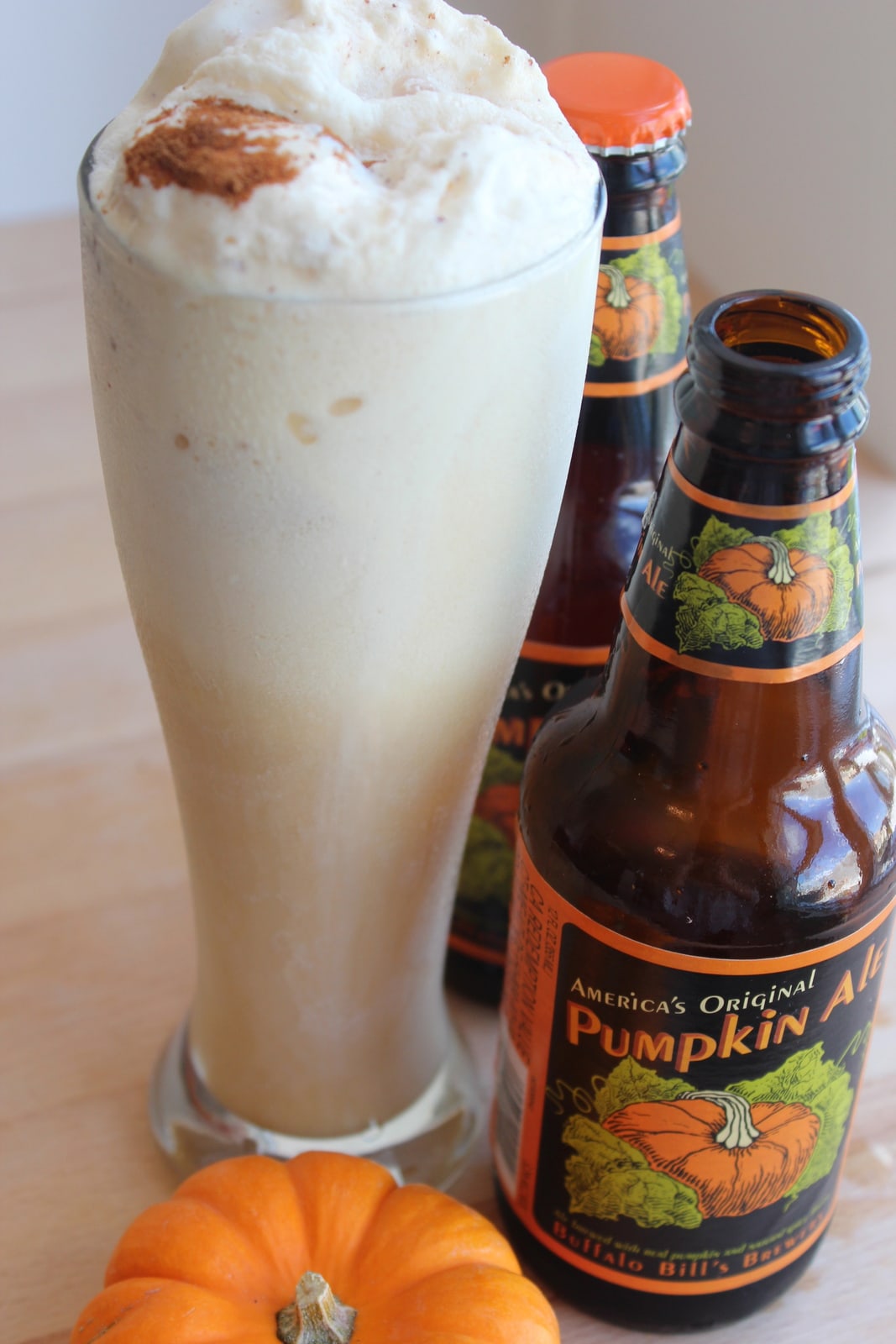 Pumpkin Ale Ice Cream Float