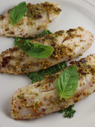 pistachio tilapia, pistachio crusted tilapia, pistachio basil tilapia, basil tilapia, sweet lime tilapia, lemon basil tilapia, pistachio lime tilapia, pistachio tilapia recipe, recipes, paleo, gluten free pistachio tilapia, paleo tilapia, gluten free