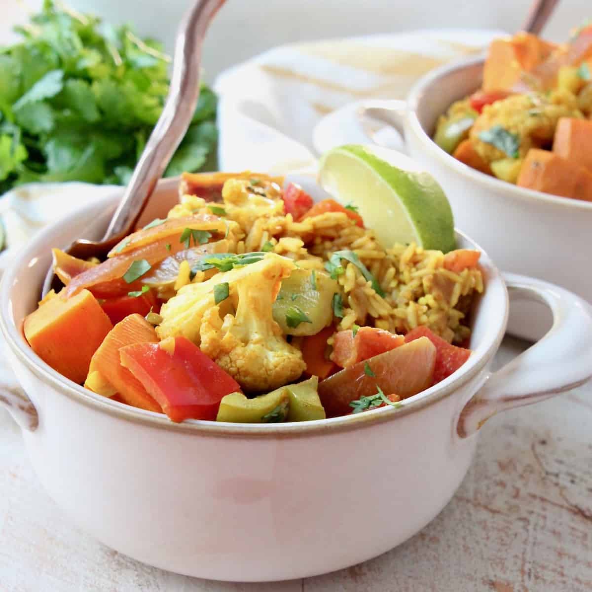Easy Vegetable Curry Casserole Recipe - WhitneyBond.com