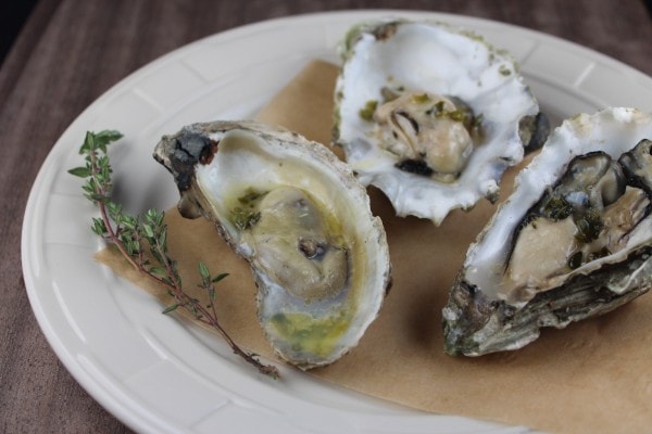 Grilled Oysters with Jalapeño Butter