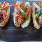 Grilled Italian Sausage and Peppers