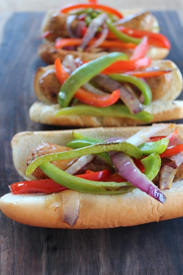 Grilled Italian Sausage and Peppers Recipe