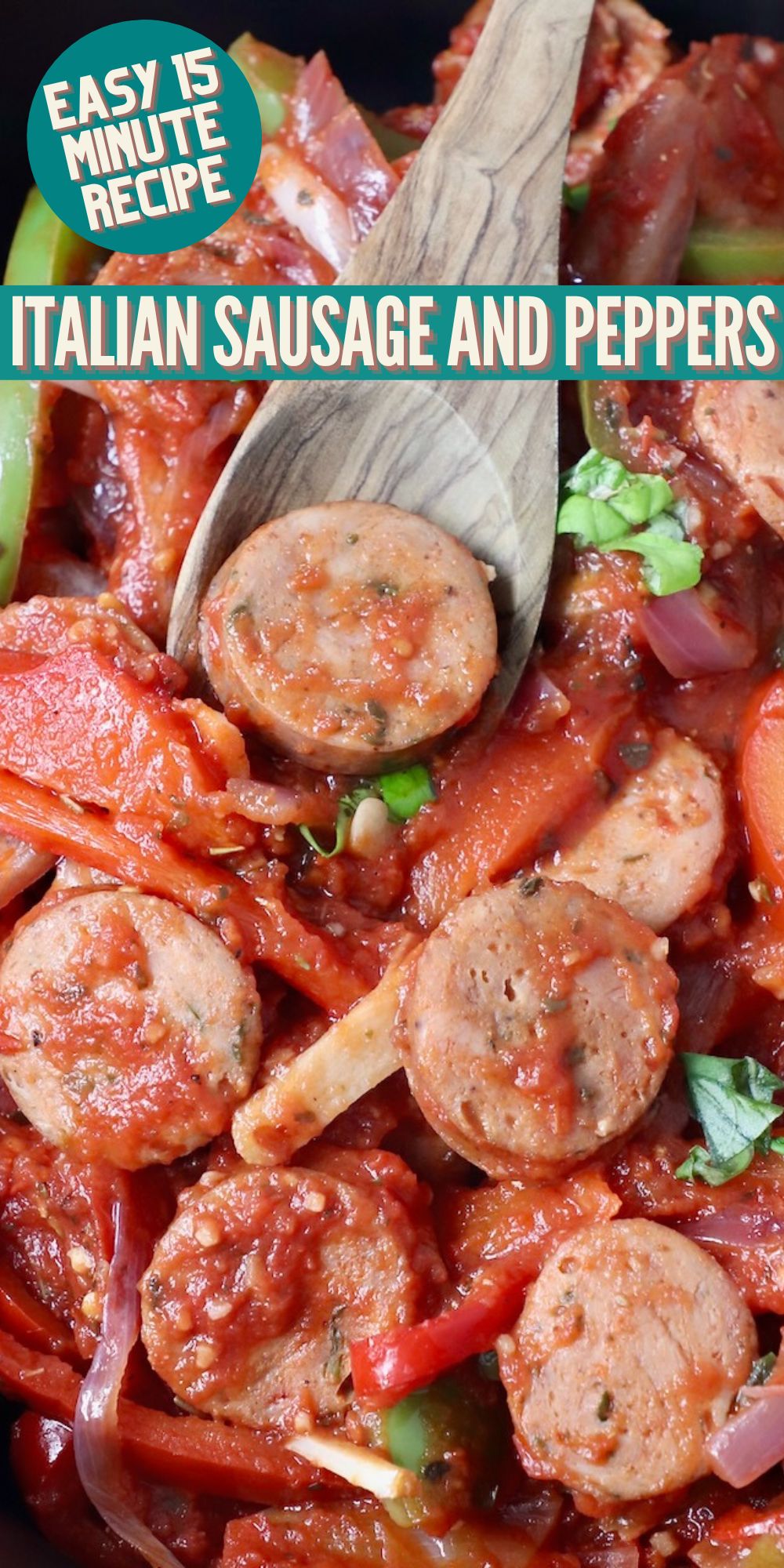 Skillet Italian Sausage and Peppers Recipe