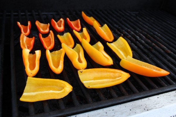 Grilled Sweet Peppers