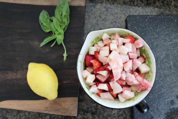 Strawberry Peach Guacamole Recipe