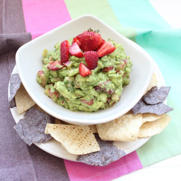 Strawberry Peach Guacamole Recipe